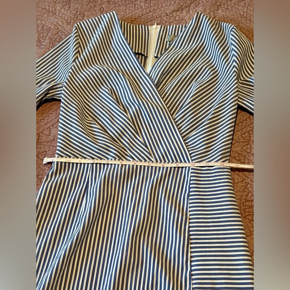 Plain B small blue and white stripe dress - Picture 6 of 15